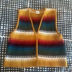 Vintage Mervyn’s Colorful Sweater Vest